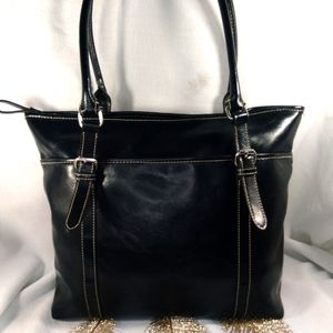 Nine & Co black tote
